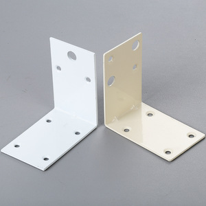 Support d'angle en L Kai Shun 180x50mm en fer pour meubles, support d'étagère à angle droit pour fixation d'armoires - Product Image 3