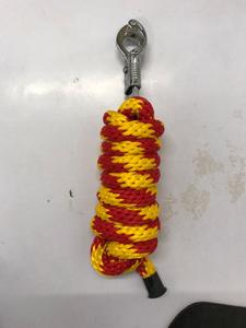 Cuerda de plomo PP de nailon de doble color de alta calidad, agarre duradero y cómodo de 2,5 metros con broche para entrenamiento y manejo de caballos - Product Image 5