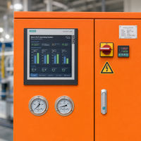 Lubrificateur à air et à huile HSH-S02 à économie d'énergie pour roulements de laminoirs, station de lubrification automatique intelligente certifiée CE