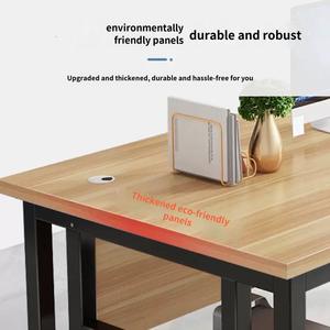 Bureau d'ordinateur moderne en acier inoxydable durable personnalisé, <span class=keywords><strong>poste</strong></span> de travail de direction/de patron, réglable, sain, assis-<span class=keywords><strong>debout</strong></span>, portable - Product Image 4