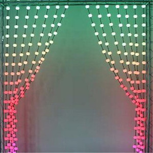 Giáng sinh RGB DMX <span class=keywords><strong>SPI</strong></span> 3D bóng điểm <span class=keywords><strong>pixel</strong></span> <span class=keywords><strong>LED</strong></span> ánh sáng với bộ điều khiển cho xây dựng mái nhà - Product Image 4