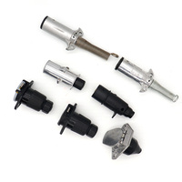 Prise électrique de remorque 24v 7pin 15pin ABS EBS ADR 2/3/7/15 Way Trailer Link Lighting Systems Parts Accessories