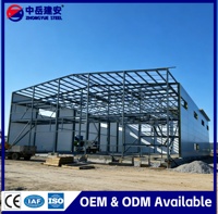 Bâtiment à structure en acier antirouille, hangar métallique sur mesure, adapté aux ateliers de machines, aux entrepôts de marchandises et aux usines de transformation