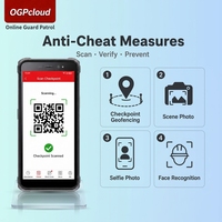 A13 Otopark Devriye Telefonu OGPcloud Uygulaması, NFC Kontrol Noktası Taraması ve Araç Güvenliği için Plaka Fotoğrafı Kanıtıyla NFC özellikli