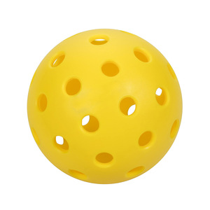 <b>LED</b> Light Pickled <b>Ball</b> with 40 Holes Diameter Outdoor Sports Equipment Model B--PK-001 Mesh Bag Packaging - Product Image 1