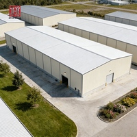 Bâtiment d'usine industriel en structure acier de haute technologie, robuste et de haute qualité, conçu sur mesure par ZTSS