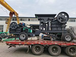 Высококачественная мобильная щековая дробилка на колесном ходу производительностью 40-50 тонн в час с вибрационным ситом для камнедробильной установки - Product Image 4