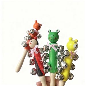กระดิ่งไม้การ์ตูนขายส่ง สำหรับการศึกษาปฐมวัยและการเรียนรู้ดนตรี - Product Image 4