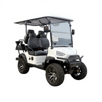 Quad classique 4 places 60V tout-terrain 4 roues 5KW Voiturette de golf électrique à vendre à bas prix