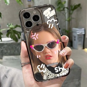 Ottenere ragazza arrabbiata cucciolo di stampa antiurto spazio TPU custodia del telefono cellulare per Iphone 8 X Xr Xs 11 12 13 14 15 16 17 Pro Max - Product Image 4