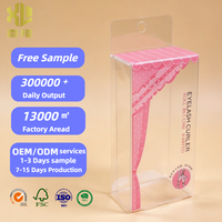 Boîte de présentation pliable transparente en RPET écologique imprimée sur mesure, emballage en plastique PET fait main pour les consommateurs soucieux de l'environnement