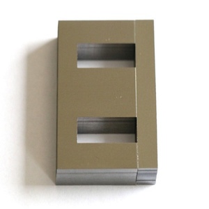 कोल्ड रोल्ड उच्च गुणवत्ता वाले चुंबकीय सिलिकॉन स्टील कॉइल एकल चरण ट्रांसफार्मर ई कोर लैमिनेशन आयरन कोर - Product Image 1