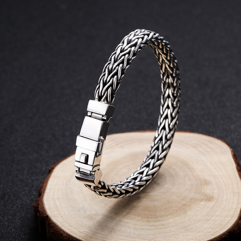 k*.様 vintage S925 bracelet Vintage LISA JENKS Designer Sterling Silver Modernist Toggle
