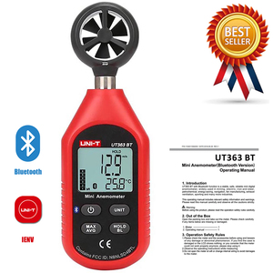 UT363S เครื่องวัดความเร็วลมดิจิตอลสำหรับงานอุตสาหกรรม จอแสดงผล LCD ขนาดใหญ่ Uni-t Uni Trend - Product Image 3