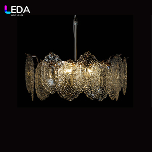 LEDA lujo estilo italiano colgante candelabro boda banquete techo Decoración Luz - Product Image 4