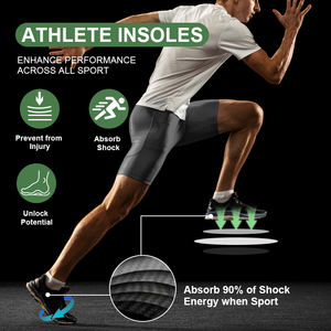 Sol Dalam Sepatu Kustom S-King dengan Logo, Penyerap Guncangan untuk Bola Basket, Sepak Bola, Penyangga Lengkung Kaki, Sol Serat Karbon - Product Image 5