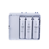Système de purification d'eau par osmose inverse compact à grande capacité 600 GPD pour usage hôtelier, à installer sous l'évier, système RO commercial
