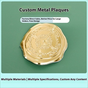 Kunden spezifische Galvanik von Aluminium-Zink-Legierung Metall Handwerk für Logos und Typenschilder mit Metall kalibrierung - Product Image 4