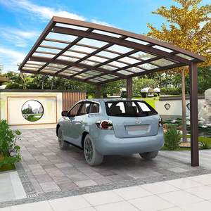 Customized hai özelleştirilmiş boyutu yüksek kalite açık garaj <span class=keywords><strong>Carport</strong></span> polikarbonat su geçirmez alüminyum Carports - Product Image 3