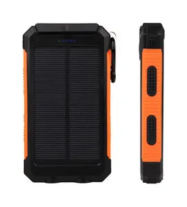 Jumon Zonne-Energie Back-Up Led Zaklamp Solar Powerbank Banca Di Energia Solare Power Bank 10000Mah