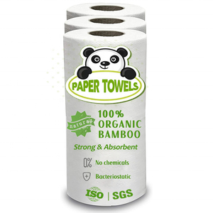 <span class=keywords><strong>Asciugamano</strong></span> di carta da cucina in rotolo di bambù assorbente monouso in rotolo grande di dimensioni Standard - Product Image 3