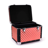Boîte de toilettage de cheval étanche professionnelle avec diviseurs EVA personnalisable OEM/ODM mallette à outils rigide en aluminium