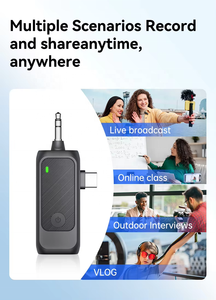 ميكروفون لاسلكي محمول 3 في 1 لإلغاء الضوضاء ، كاميرات تسجيل صوت/فيديو احترافية ، كاميرات تسجيل صوت/فيديو - Product Image 6