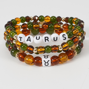 Nuovi Braccialetti con Charm in Lega di Zinco Twinfree 12 Costellazioni, Perline di Cristallo, Regali Segni Zodiacali Toro Pesci Leone <span class=keywords><strong>Cancro</strong></span>, Spirituali - Product Image 5