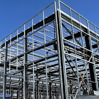 Estructura de marco de acero prefabricada de varios pisos moderna para edificios de apartamentos de acero de centro comercial y parque de taller de oficina