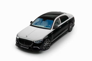 Kit de carrocería de fibra de carbono para <span class=keywords><strong>Mercedes</strong></span> <span class=keywords><strong>Benz</strong></span> Clase <span class=keywords><strong>S</strong></span> W223 <span class=keywords><strong>Maybach</strong></span> S480 580 <span class=keywords><strong>680</strong></span> actualización estilo MSY alerón delantero Tuyere faldas laterales - Product Image 3