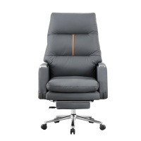 Vente d'usine : Fauteuil de direction pivotant en cuir PU, confortable, style luxe léger, pour bureau, PC et ordinateur