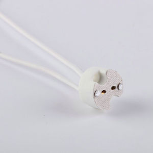 Gốm giữ đèn ổ cắm cơ sở <span class=keywords><strong>Adapter</strong></span> dây cho bóng đèn Led đứng Halogen phụ kiện đèn dây - Product Image 1