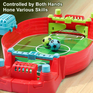 Nuevo Juego de Mesa de Pinball de Fútbol <span class=keywords><strong>para</strong></span> 2 Jugadores, Juego de Mesa Educativo de Batalla y Tiro con Puntuación, Suministro al por Mayor - Product Image 4