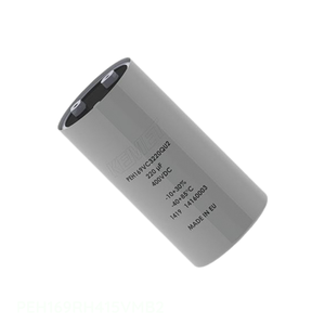 Distribuidor Autorizado, Condensador de Montaje en Chasis CAP ALUM SCRW TERM 105C 1.5 mF PEH169RH415VMB2 - Product Image 1