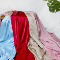 Prix usine tissus en satin de soie brillant robe de mariée tissu en satin spandex extensible