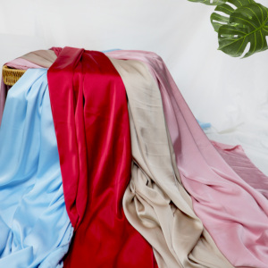 <span class=keywords><strong>Precio</strong></span> de fábrica, telas de satén de seda brillante, vestido de novia, <span class=keywords><strong>tela</strong></span> de satén de LICRA elástica nupcial - Product Image 2