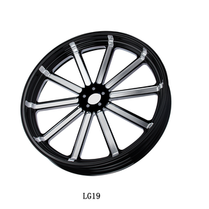 Jante arrière de moto en aluminium forgé VIMAS <span class=keywords><strong>LG19</strong></span> de 18 pouces, traitement anodisé, neuve pour -Davidson Road King Glider Tourer - Product Image 5