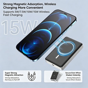 ใหม่ CCC 10000มิลลิแอมป์ต่อชั่วโมงแบตเตอรี่แม่เหล็กกึ่งแข็ง PD22.5W ไร้สายความจุสูงชาร์จได้อย่างรวดเร็ว - Product Image 1
