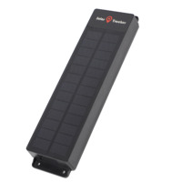 Rastreador GPS Satelital Global para Áreas Remotas, Dispositivo de Rastreo de Activos Fuera de la Red con Aplicación Android, Resistente al Agua y con Energía Solar