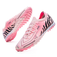 Haut de gamme personnalisé sans couture PU semelle extérieure en caoutchouc chaussures de Football unisexe professionnel compétition entraînement crampons de Football