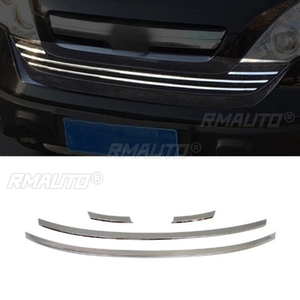 ชุดแต่งรอบคันสำหรับ Honda CRV ปี 2007-2011 ชุดกันชนหน้า-หลัง กระจังหน้าแบบ Racing  แถบตกแต่งกระจังหน้า ชิ้นส่วนภายนอก - Product Image 4