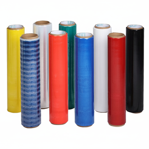 Film étirable coloré de haute qualité LDPE, film d'emballage durable pour palettes, vente en gros - Product Image 2