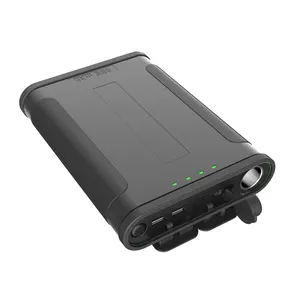 Outdoor 50000 mAh Schnellladung Lifepo4 Power Bank mit USB Typ-C innen und draußen 60 W Power Station für HTC Samsung Camping Fischen