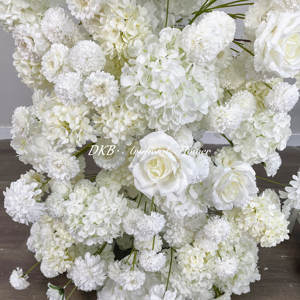 ชุดซุ้มดอกไม้ทำจากผ้าไหมเทียมคุณภาพสูงสำหรับตกแต่งงานแต่งงานงานตามสั่ง - Product Image 3