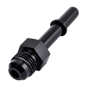 Adaptador de Enfriador de Aceite de Transmisión An8 An6 X 1/4 Nps, Versión Larga de Aluminio para Actualización y Reequipamiento - Product Image 2