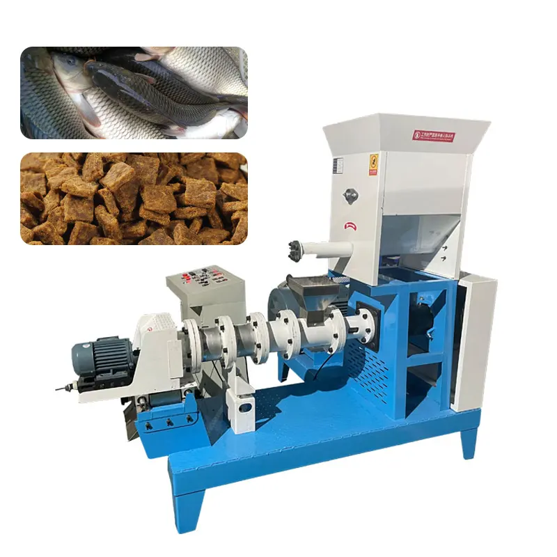 High-Productivity pellet making machine for bee food with Efficient Bearing for Floating Fish Pelletizer