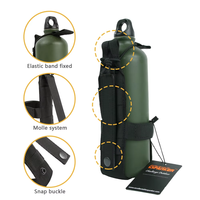 Porte-bouteille léger personnalisé pour le camping et la randonnée, pochette tactique Molle, porte-bouteille d'eau tactique pour l'extérieur