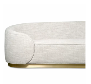 ห้องนั่งเล่นระดับไฮเอนด์ โซฟาทรงกลมหุ้มเบาะสไตล์โมเดิร์น - Product Image 4
