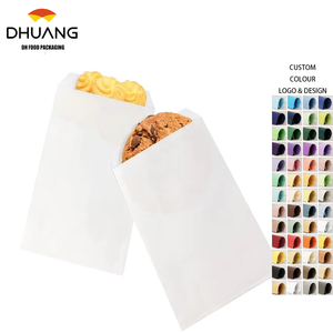 <strong>Custom</strong> Logo Kraft <strong>Paper</strong> <strong>Bag</strong> Greaseproof Packaging for Cookies Tea for Food Promotion <strong>Paper</strong> Kraft <strong>Bags</strong> - Product Image 1