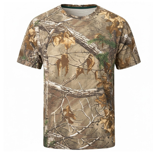 เสื้อเชิ้ตแขนสั้นสำหรับล่าสัตว์ผู้ชาย น้ำหนักเบา ลายพราง รุ่นใหม่ แห้งเร็ว ระบายอากาศได้ดี รับสั่งพิมพ์ลายตามต้องการ - Product Image 1